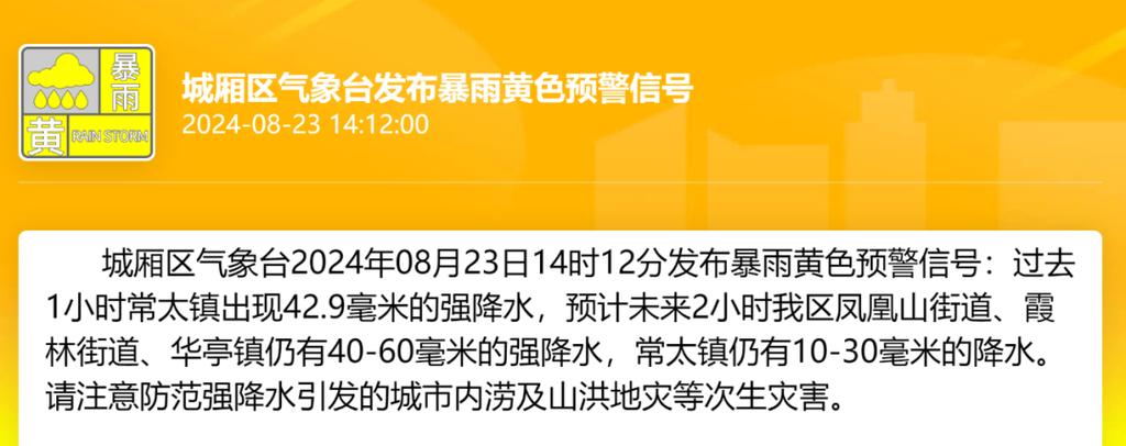 福建省城厢区发布雷电黄色预警_1