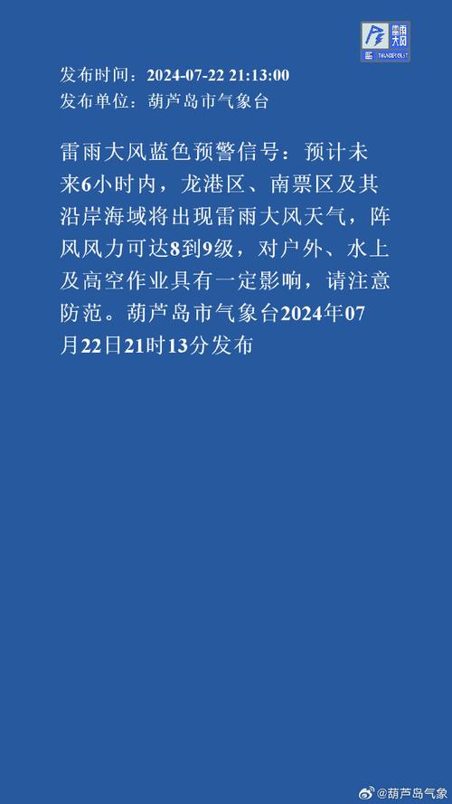 辽宁省辽阳市发布雷雨大风蓝色预警_2