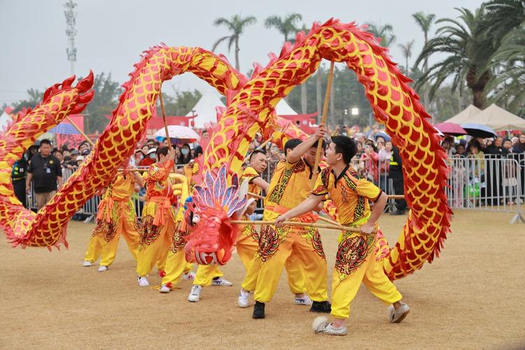 海口火山口公期文化节上演最炫“民俗风”闹元宵