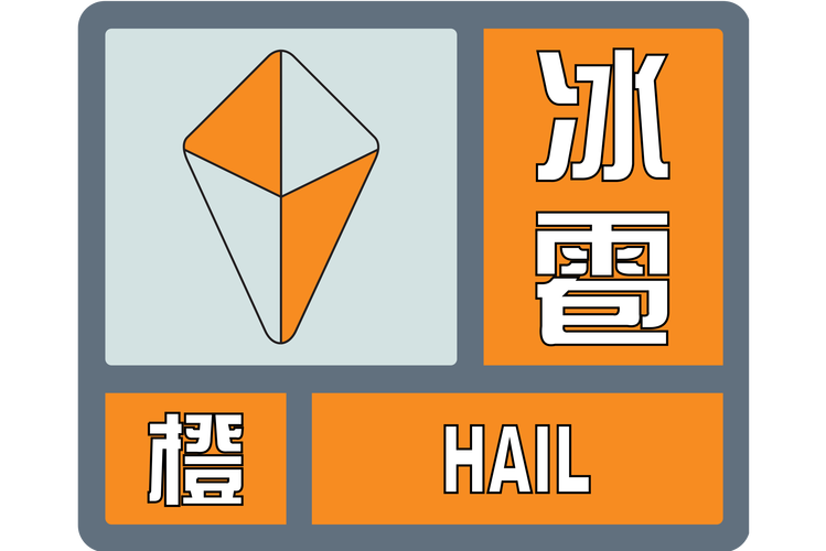辽宁省盘锦市发布冰雹橙色预警