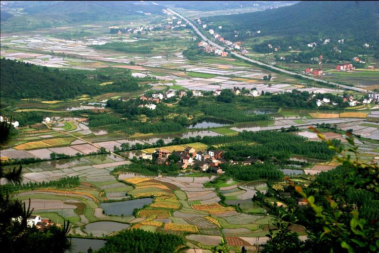 铜陵市义安区钟鸣镇景如画卷